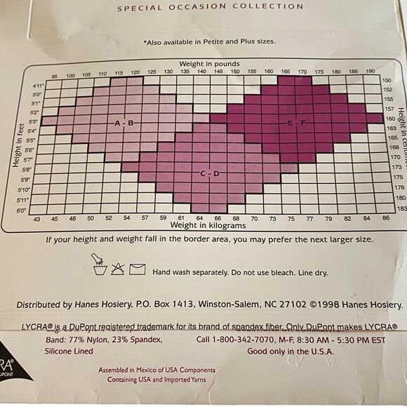 Hanes Silk Reflections Silky Sheer Thigh Highs Sandalfoot Soft Taupe Size EF NEW - Picture 5 of 6